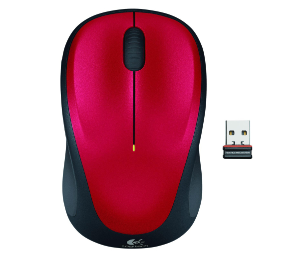 Logitech M235 czerwona - 65149 - zdjęcie 3